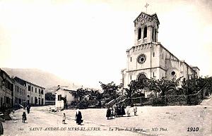 Mers-el-Kebir - La Place de l'Eglise